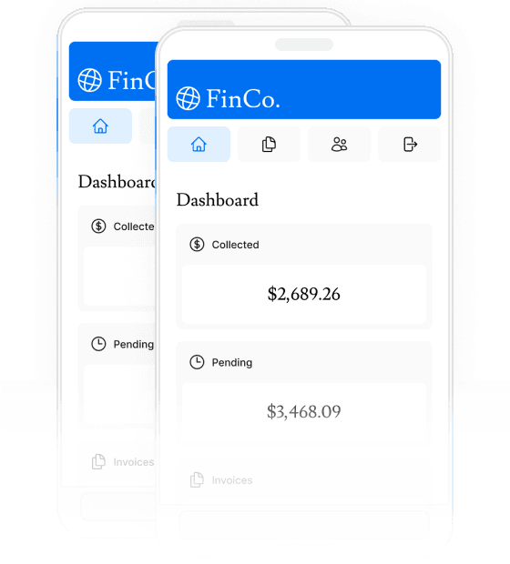 Screenshots of the dasjboard project showin desktop version